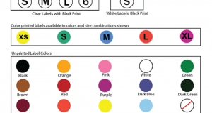 Color Coded Labels